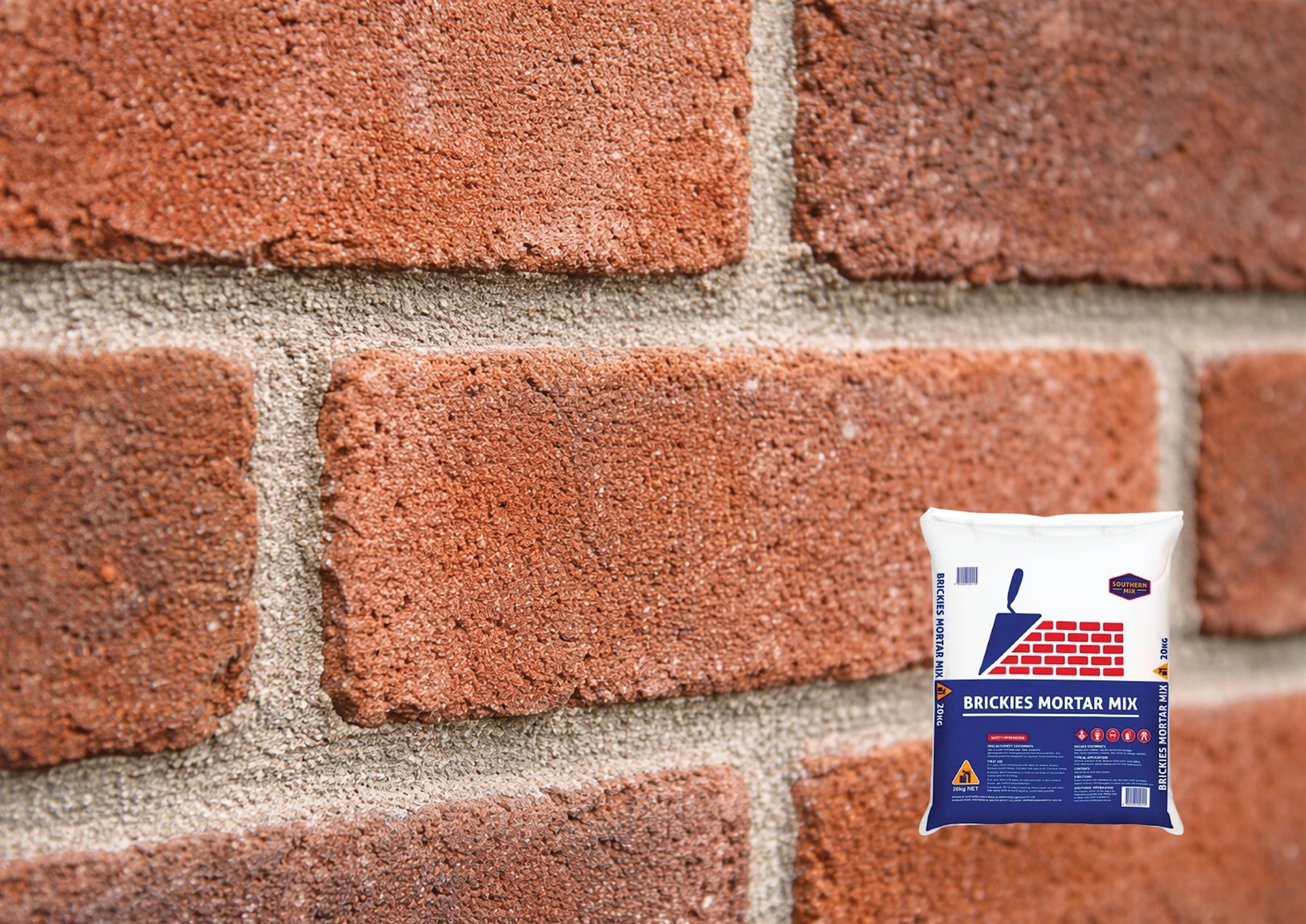 Brickies Mortar Mix 20kg bag