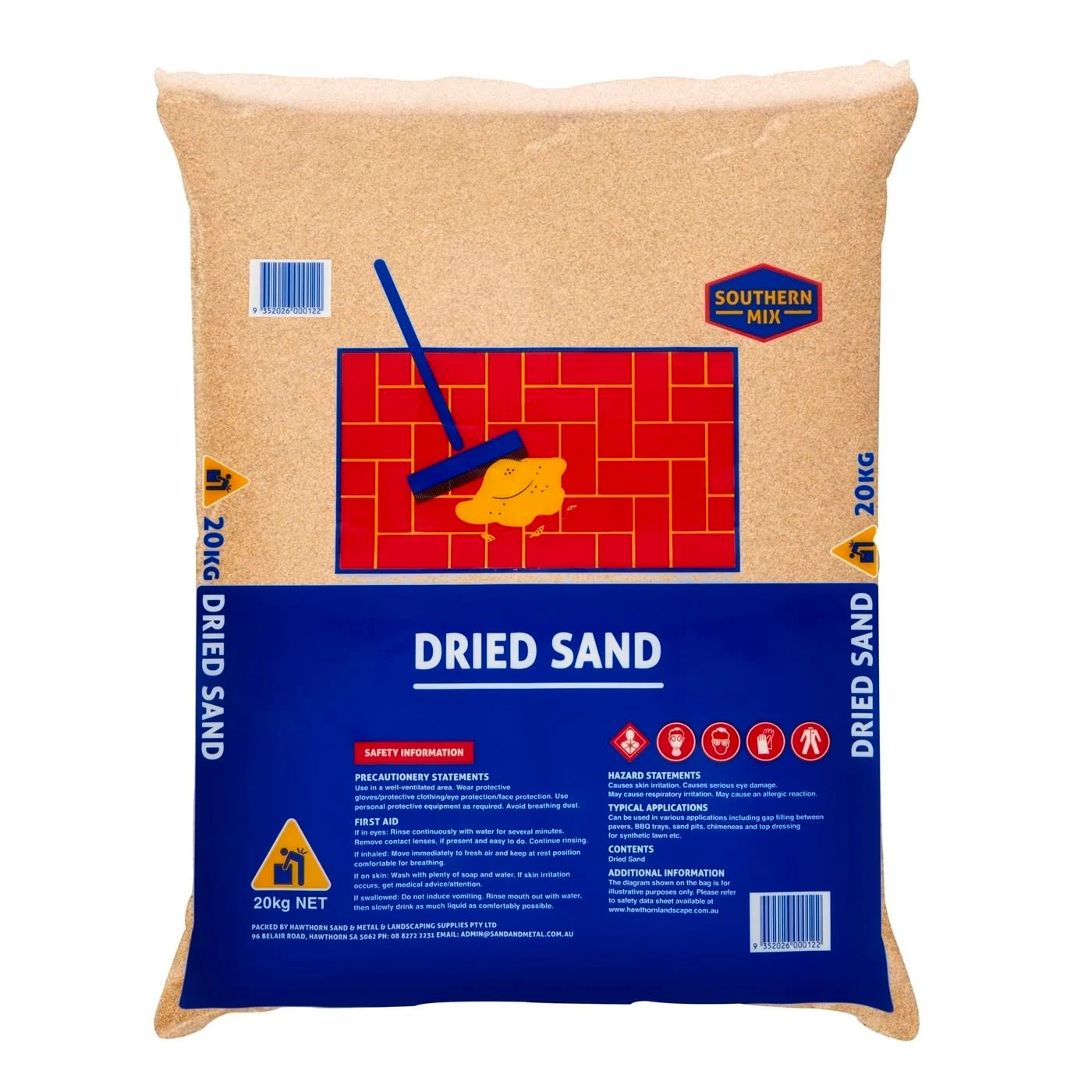 Dried Sand 20kg bag
