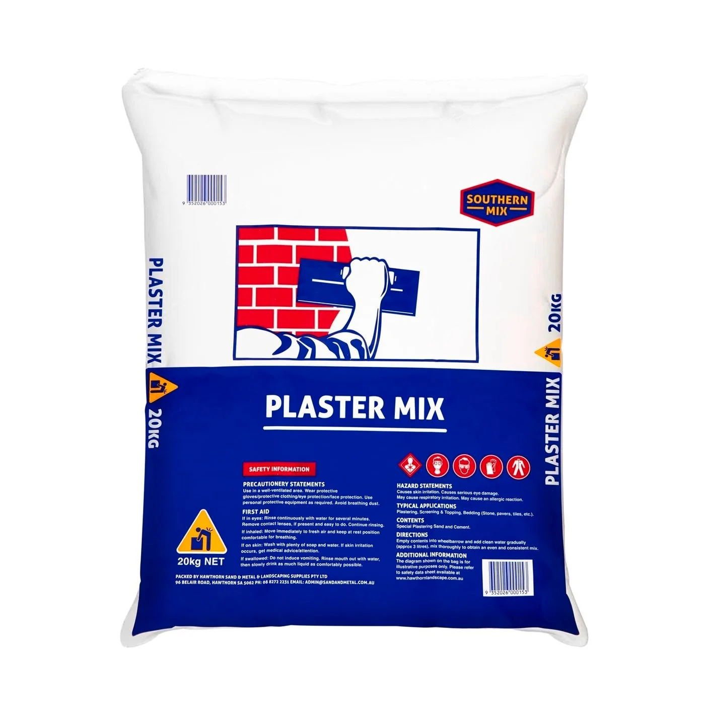 Plaster Mix 20kg bag
